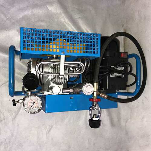 移动式HC-X100潜水呼吸器 活塞式充气泵 30MPA潜水高压空气压缩机