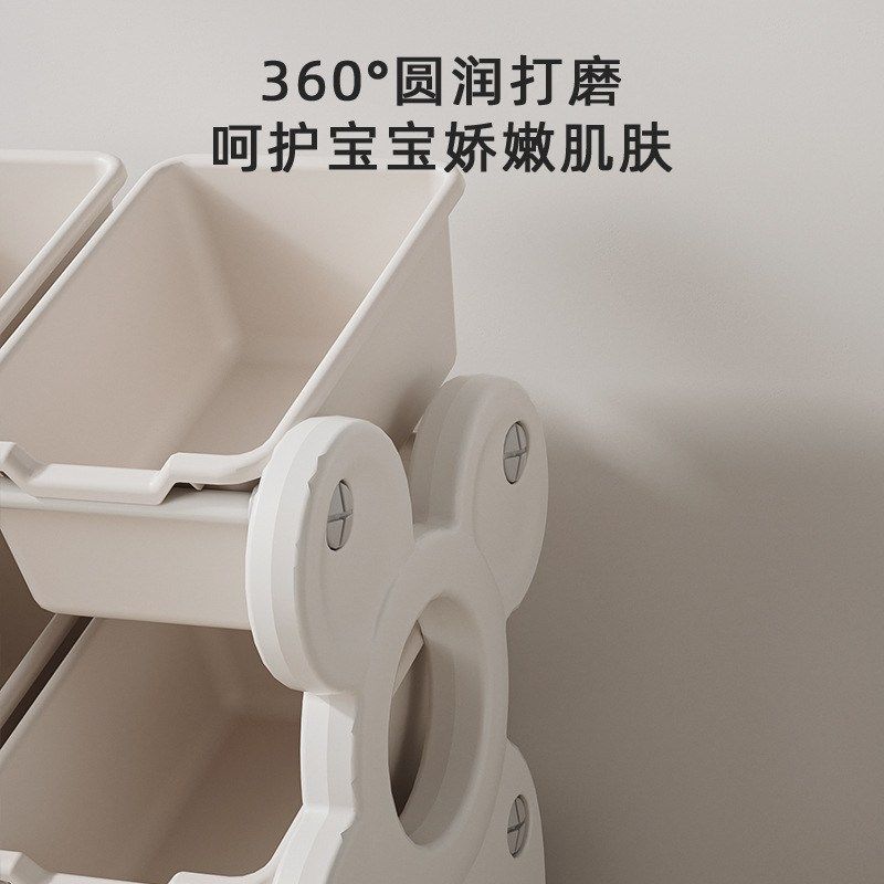 乐婴坊儿童玩具收纳架书架整理箱储物柜宝宝多层子儿童房置物架盒,住宅家具,儿童书架,淘宝优惠券,粉丝福利购,淘宝优惠卷