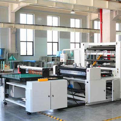 全自动前输送横切机 卷筒包装材料分切机相纸裁片机横纵切片机