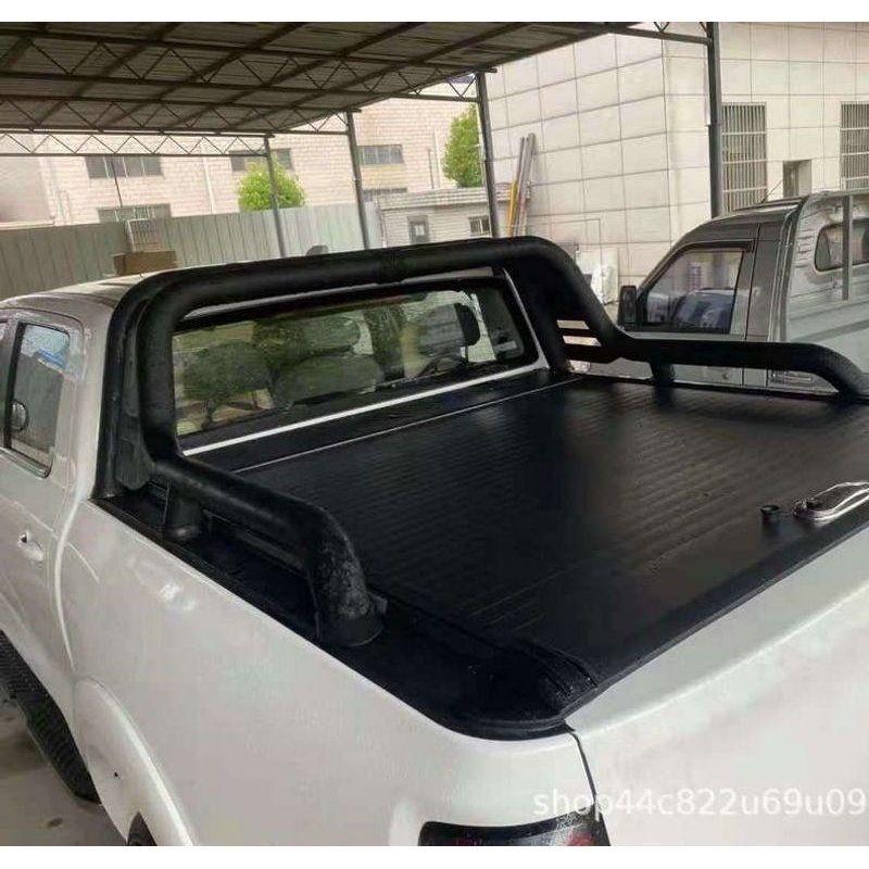 适用于长城炮龙门架手动卷帘盖皮卡车尾箱盖改装后盖卷帘货箱平盖