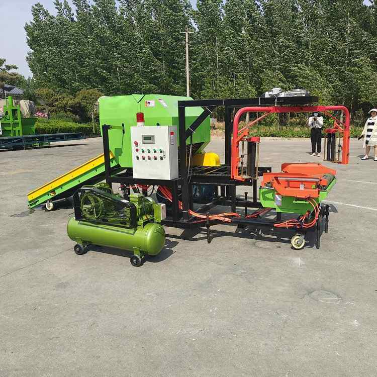 青储饲料揉丝打捆包膜机牧场储存草料打包机全自动断膜黄储压块机,畜牧/养殖物资,揉丝机,淘宝优惠券,粉丝福利购,淘宝优惠卷