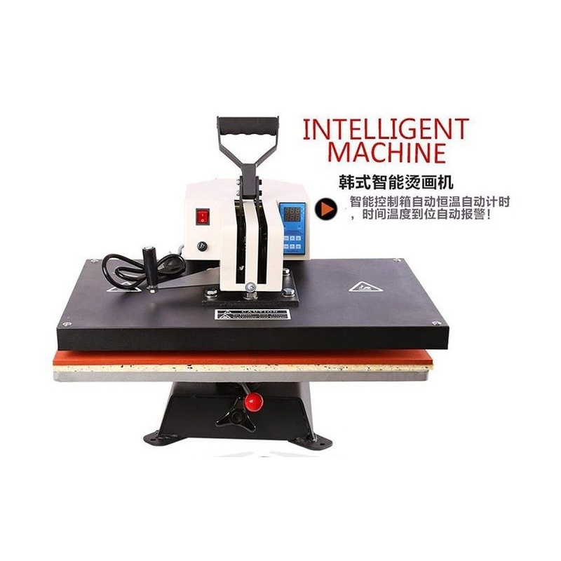 40*60韩式高压摇头烫画机热转印机器设备T恤印花机 平板烫衣机