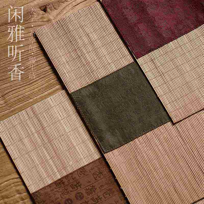 布艺竹制席茶席麻布中式旗垫子桌布桌泡茶禅意茶盘茶巾茶茶帘日式,居家布艺,茶席,淘宝优惠券,粉丝福利购,淘宝优惠卷