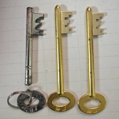 深圳配磁性门锁钥匙 家用特殊异型钥匙胚加工 保险柜钥匙胚配制