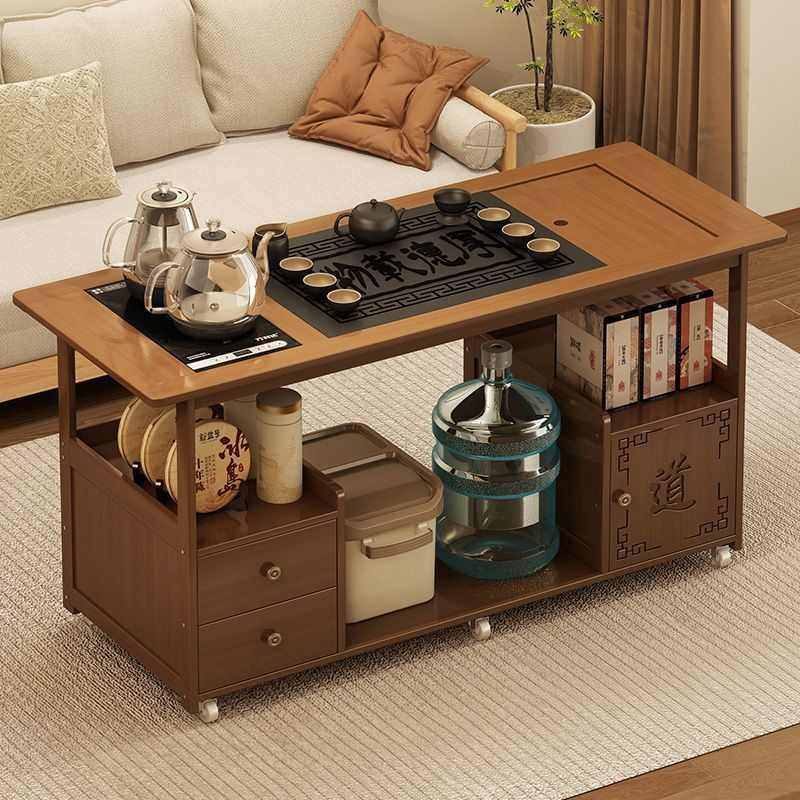 移动茶桌家用小茶台烧水壶一体茶水柜茶车泡茶几沙发边几茶具套装,住宅家具,家用茶台/茶桌,淘宝优惠券,粉丝福利购,淘宝优惠卷