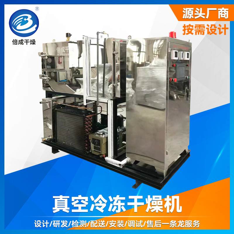 定制箱式冷冻式干燥机脱水蔬菜真空冷冻干燥机蚕蛹蚕茧真空冻干机