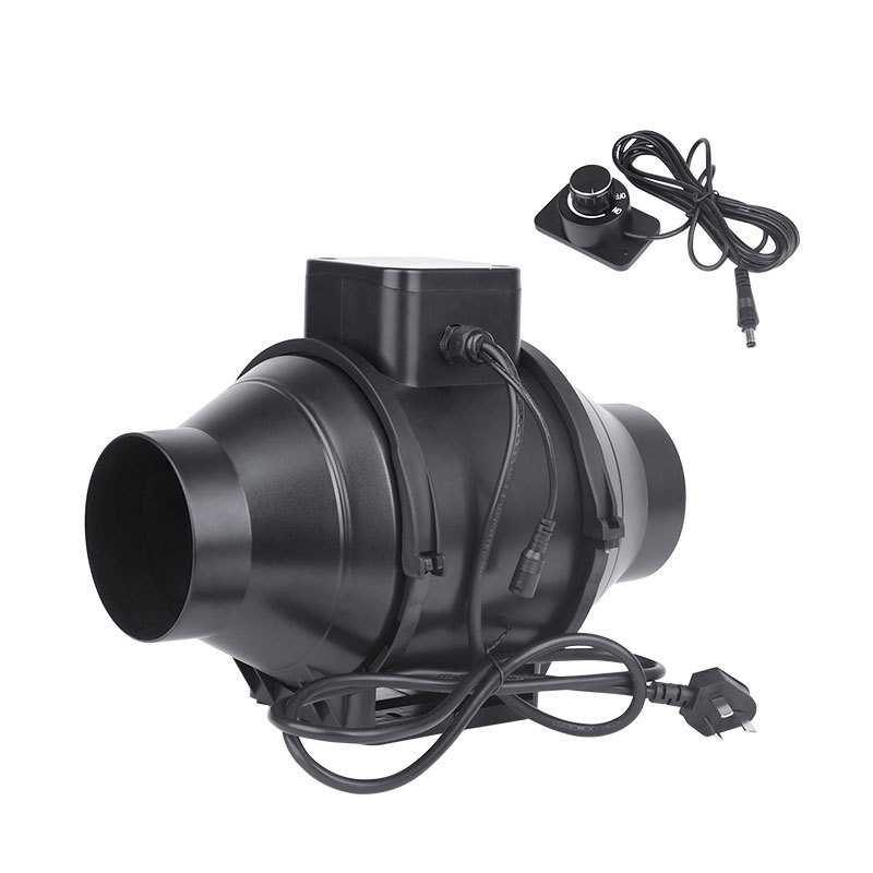 EC管道风机100P150P200P抽风机强力220V排气扇超增压厨房卫生间