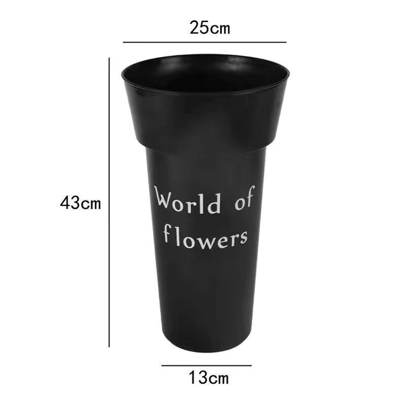 港式鲜花桶塑料养花桶桶花店直销桶醒号圆水跨境大插花花桶养家用,家居饰品,花桶,淘宝优惠券,粉丝福利购,淘宝优惠卷
