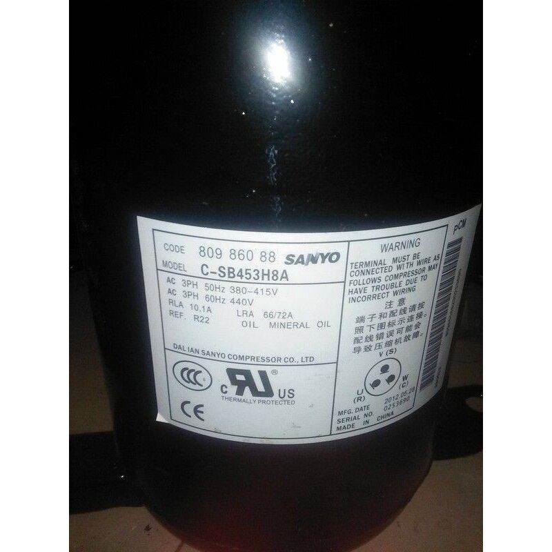C-SB453H8A原装SANYO三洋6匹热泵热水器空气能中央空调制冷压缩机,大家电,空调压缩机,淘宝优惠券,粉丝福利购,淘宝优惠卷