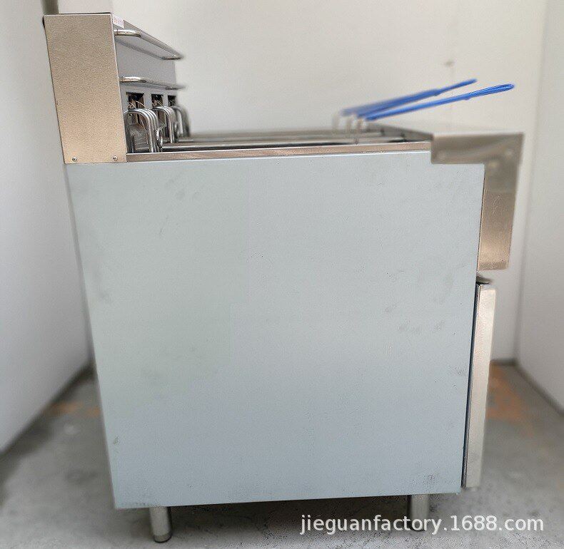 杰冠DF-26-3立式三缸三筛电炸炉 多功能14L电热炸鸡炉 薯条油炸机