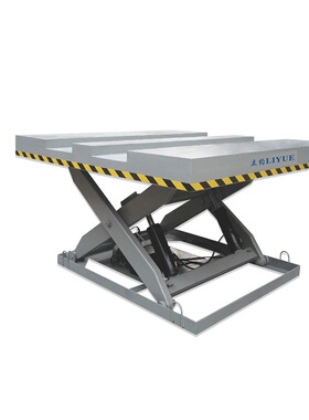 SJT-DC-2型固定单叉升降机器 非标剪刀固定式液压升降台