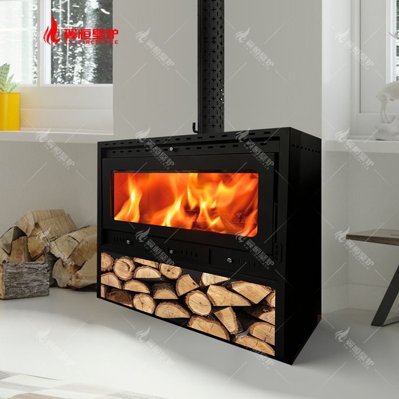 壁炉真火家用燃木取暖器欧式高碳钢嵌入式烧柴火农村民宿别墅装饰