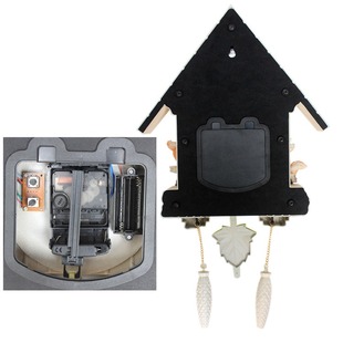 布谷鸟挂钟客厅咕咕钟整点报时儿童房装饰时钟个性创意静音石英钟