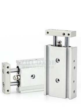 SMC全新双联CXSL气缸CXSM6-10-15-20-25-32-50Z-100-150-200-300Z