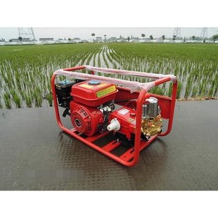高压机动打药机喷雾器清洗机果树打药泵 170F汽油机26型担架式 包邮