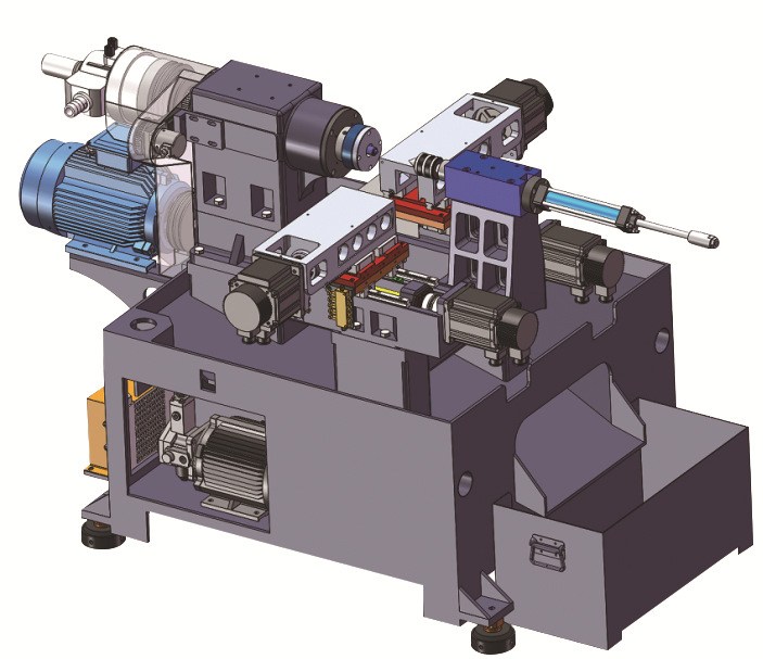 精密数控车床 组合机床数控 伺服钻孔专机 螺母双轴数控