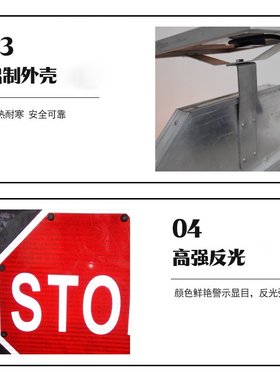厂家直销八角形停字牌道路交通标识stop标识牌红色反光交通标志牌