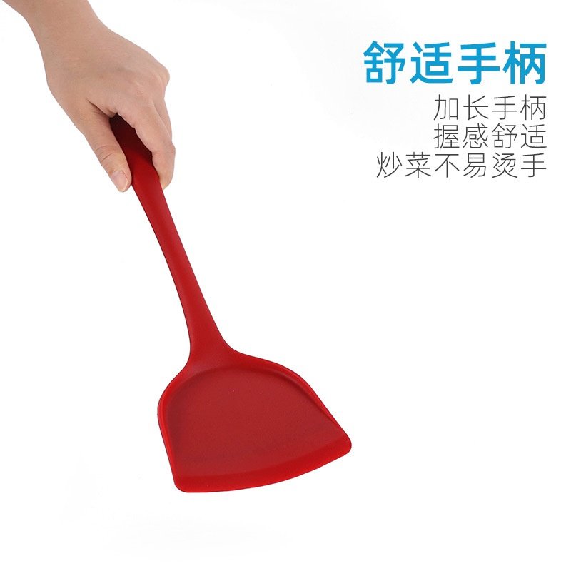 新款直销供应硅胶铲硅胶锅铲炒菜铲硅胶厨具厨房用具锅铲