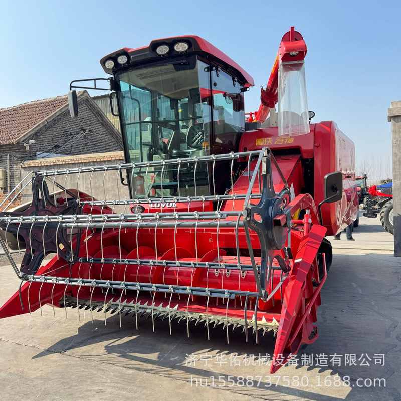 雷沃RG3085联合收割机大马力带反吹高炮卸粮出口水稻履带式收割机