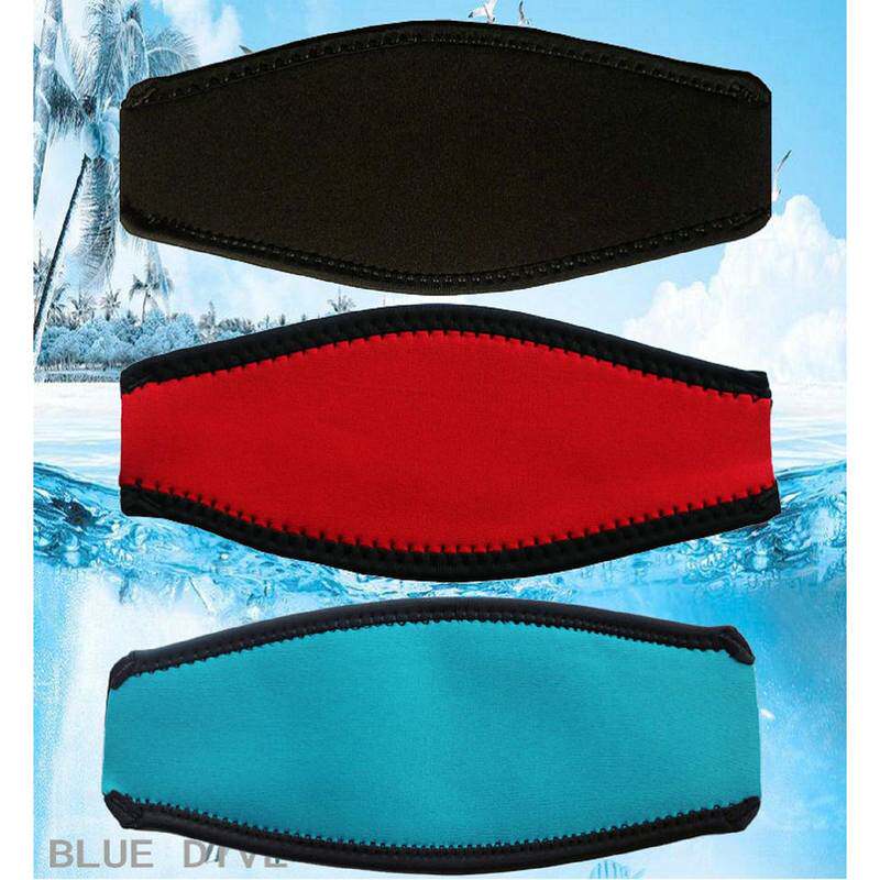 现货通用潜水罩绑带保护套带双带带浮潜镜面罩层面护发