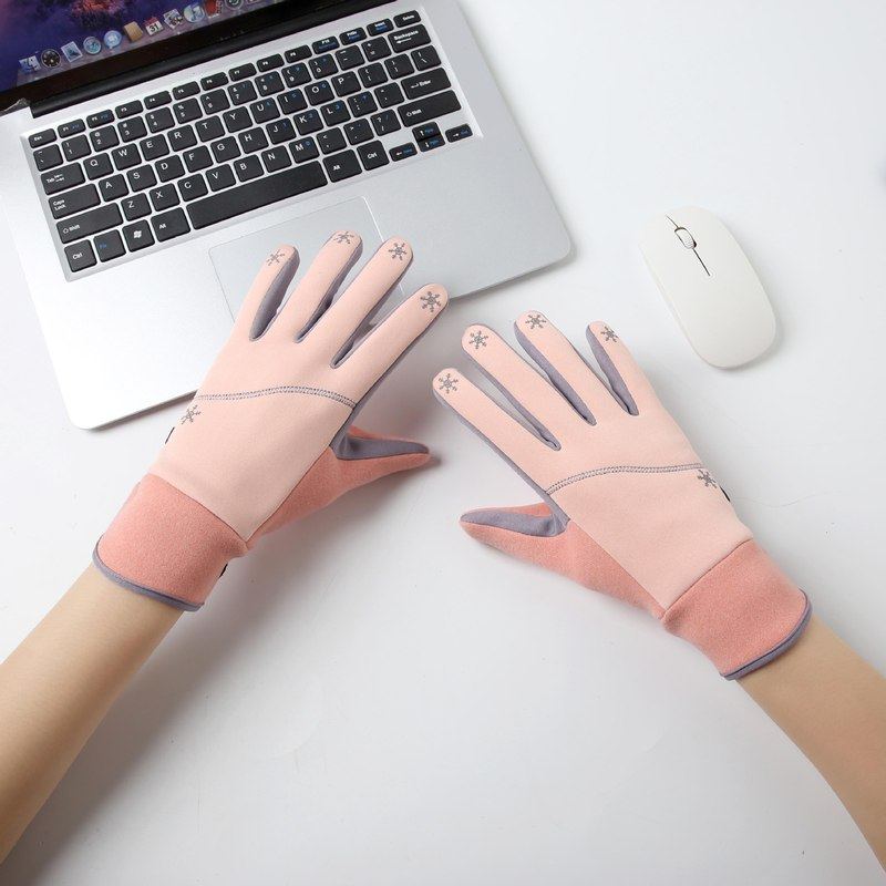 秋冬季加绒保暖手套女触手套保暖滑雪冬季屏防寒骑行开车户外运动,户外/登山/野营/旅行用品,滑雪手套,淘宝优惠券,粉丝福利购,淘宝优惠卷