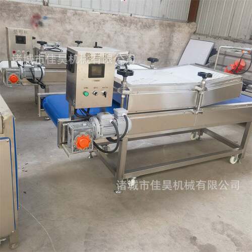 生产小型面筋肉饼挤压成型机设备全自动食品整形机械压平机机器