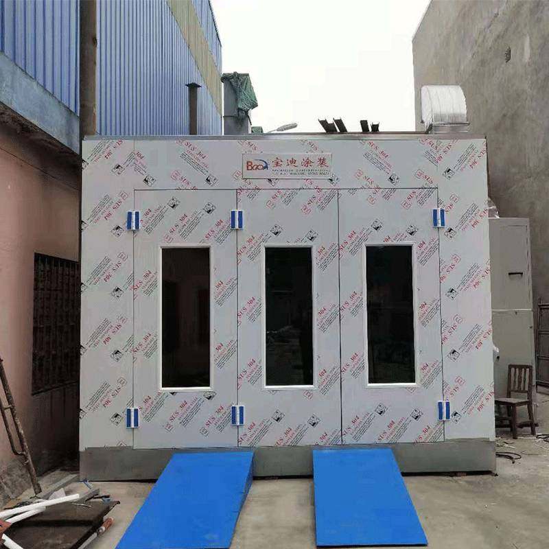 厂家生产可定喷烤漆室汽车烤漆房汽车漆雾处理喷漆房