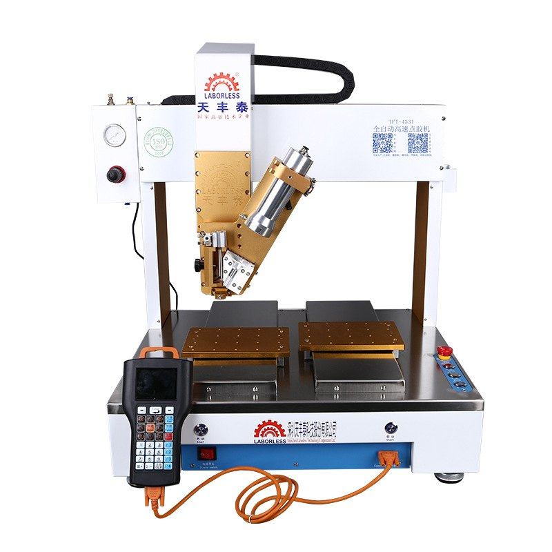 全自动AB点胶机滴打涂三轴机械50ml胶水厂家广东店非标设备现货,机械设备,涂装设备,淘宝优惠券,粉丝福利购,淘宝优惠卷