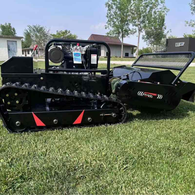 柴油大马力割草机绿茵除草遥控割草机柴油割草机果园除草机草坪修