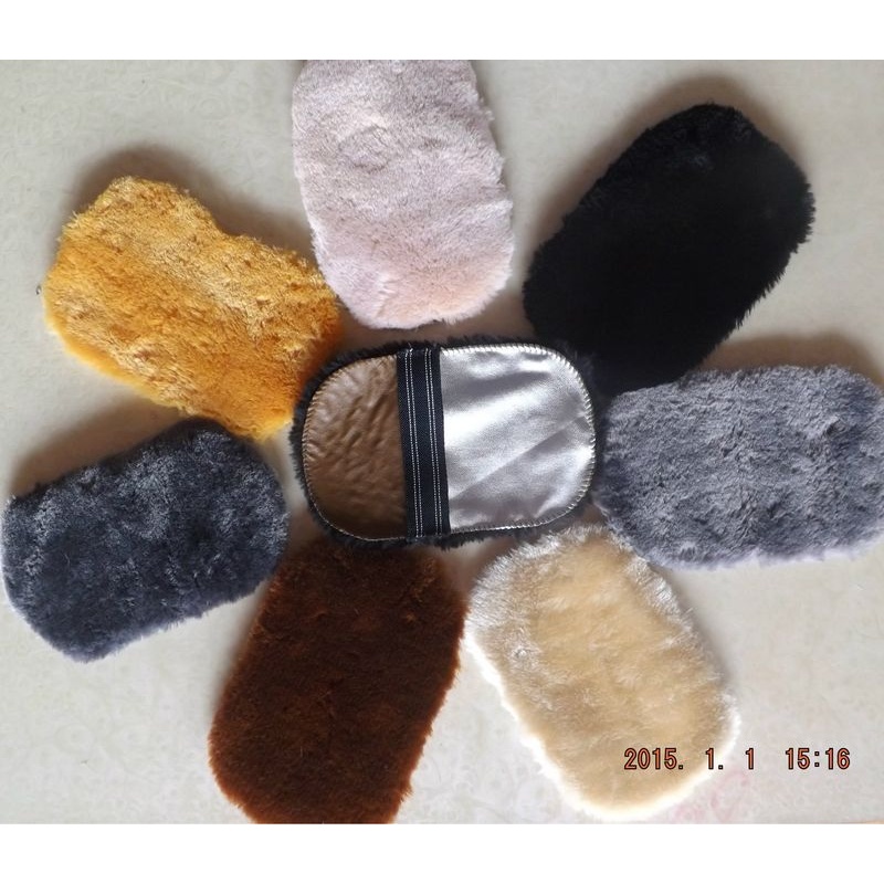 新款直销擦鞋手套 直销仿毛 羊毛鞋擦 鞋店鞋套清洁鞋擦 毛毛擦