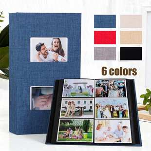 喆宇现货布面相册6photo4R300album张厂家批发式跨境插页寸