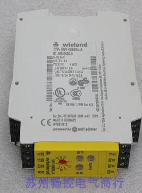 **全新德国W安全继电器R1.188.0620.0现货SNV 4063K*