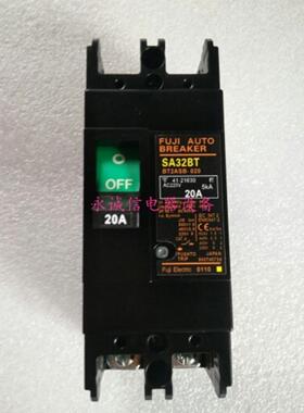 **原装正品日本富士FUJI塑壳断路器SA32BT 2P 30A现货,质保一