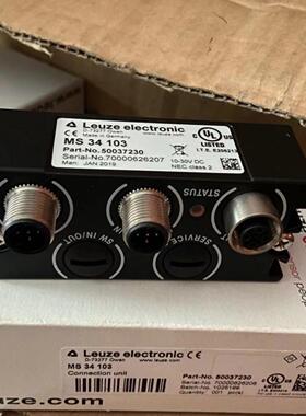 **Leuze劳易测传感器通讯接口模块 MS34103 50037230 MS 34 10