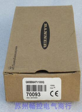 ***现货销售* 全新邦纳BANNER传感器 Q60BB6AFV1000Q 现货7009
