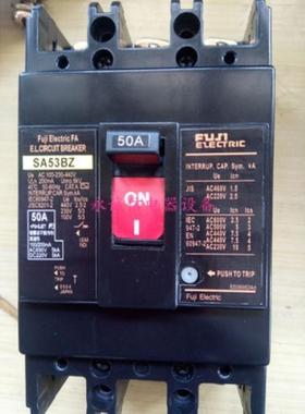 **原装正品日本FUJI塑壳断路器SA53BZ 3P 20A现货,质保一