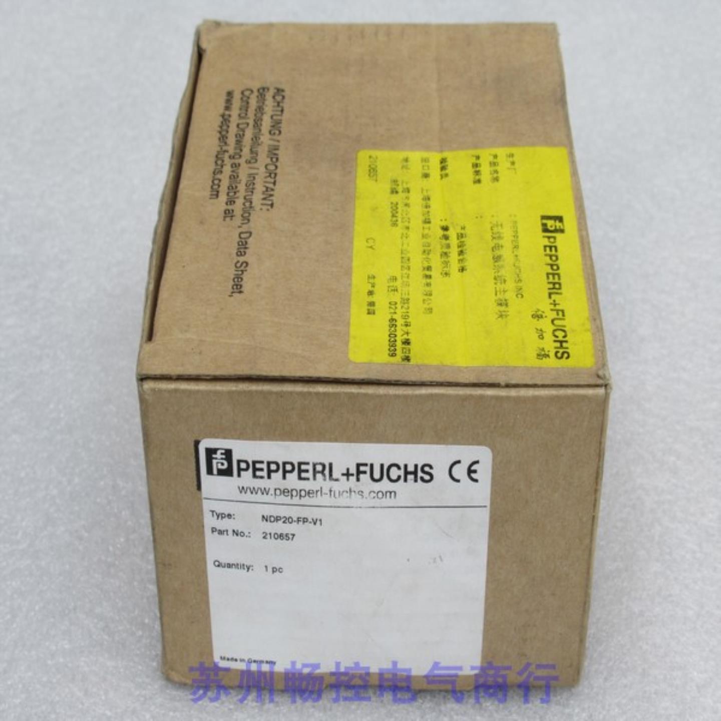***现货销售*全新德国P+F模块NDP20-FP-V1 现货210657*