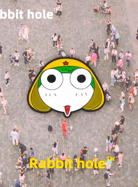 兔子洞手绘军曹kero胸针徽章pins怀旧ro可爱烤漆青蛙收藏斜挎包饰