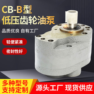 稀油泵 液压油泵 微型泵机床液压泵厂家供应 B型低压齿轮油泵