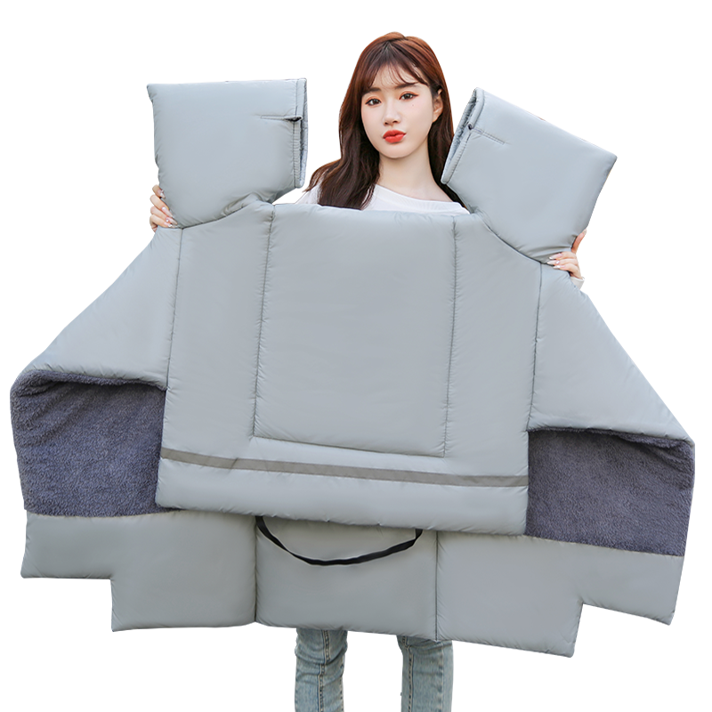 小电动电瓶车挡风被冬季加绒棉双面防水电动摩托车挡风罩加厚冬天