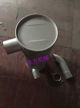 挖掘机配件加藤HD800 HD900消声器消音器排气管烟筒6D15 6D16