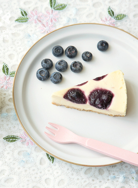 芝心芝意Cheesecake蓝莓芝士蛋糕美式重乳酪咖啡酒吧餐厅餐后甜点