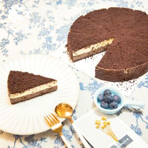 芝心芝意cheesecake双重巧克力芝士蛋糕chocolate双层北海道乳酪