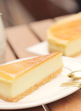 芝心芝意cheesecake原味美式芝士乳酪蛋糕咖啡下午茶冷冻蛋糕商用