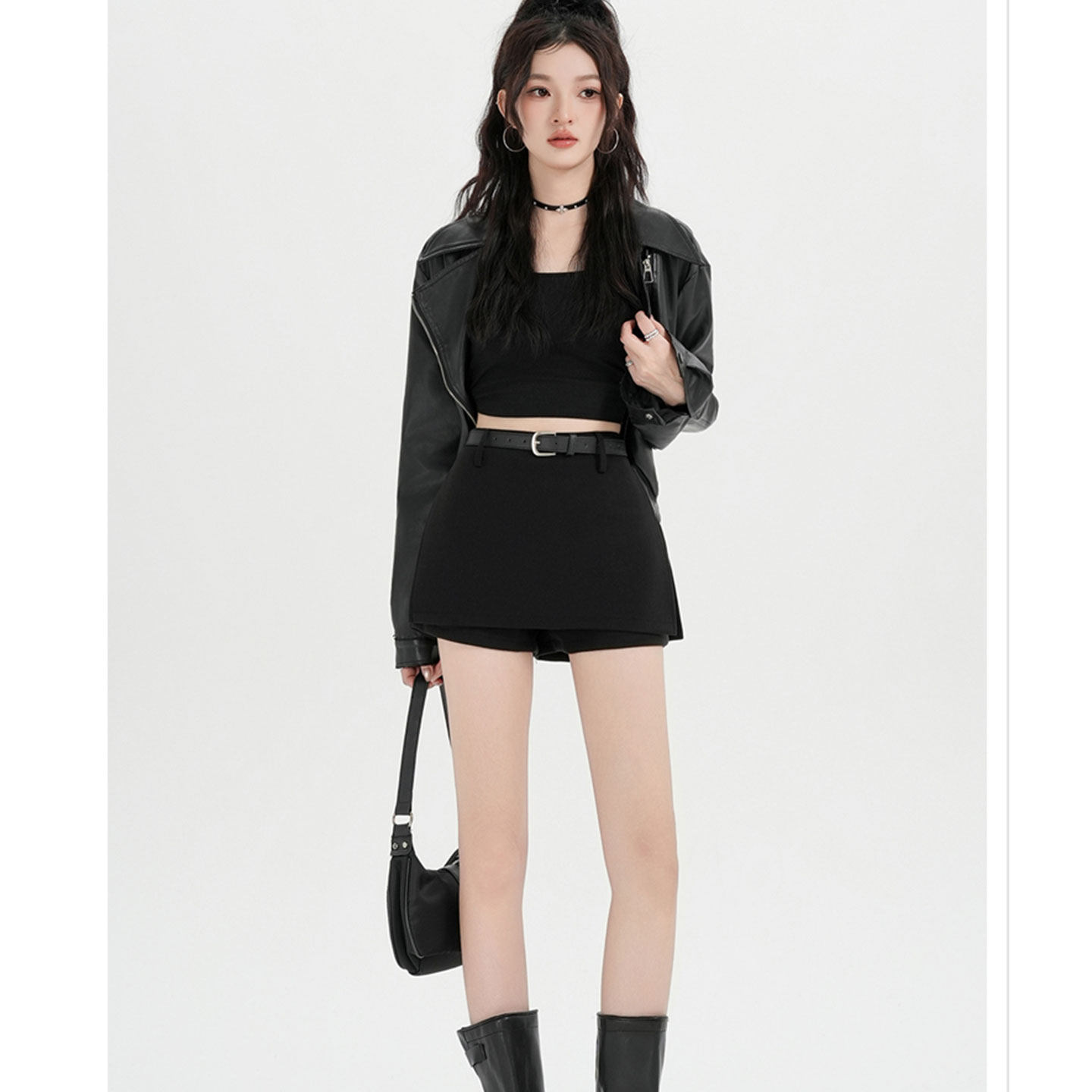 灰色开叉毛呢半身裙女秋冬绝美高腰a字遮胯短裙气质小个子短裙裤,女装/女士精品,半身裙,淘宝优惠券,粉丝福利购,淘宝优惠卷