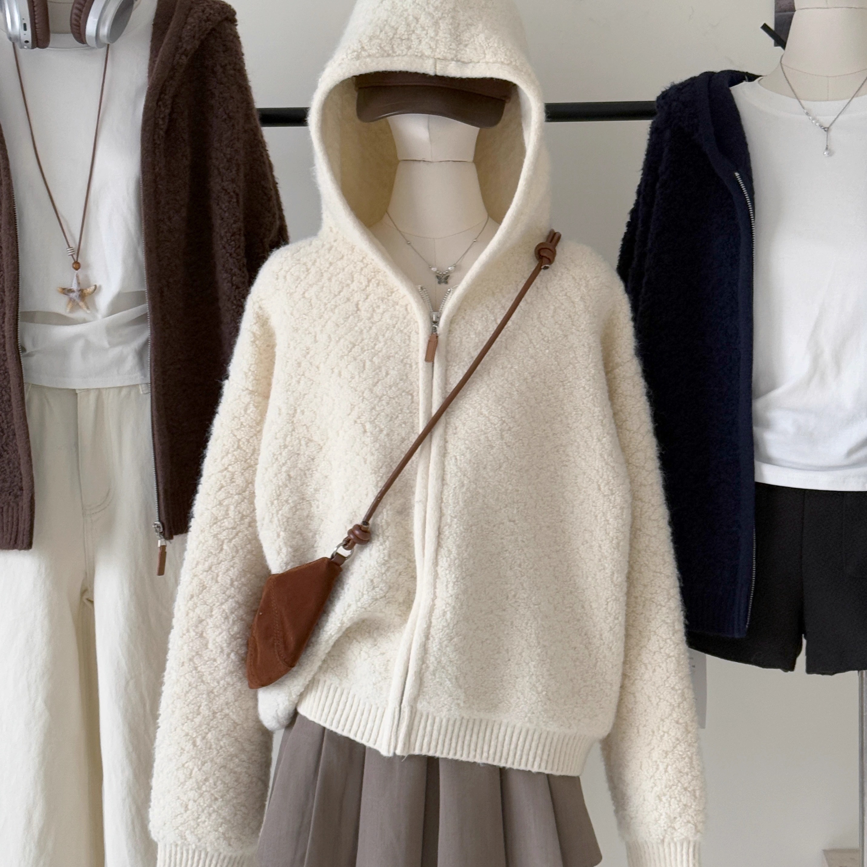 【免费试穿，先用后付】针织外套