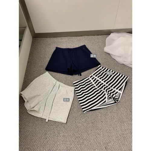韩系百搭抽绳休闲裤子女夏薄款