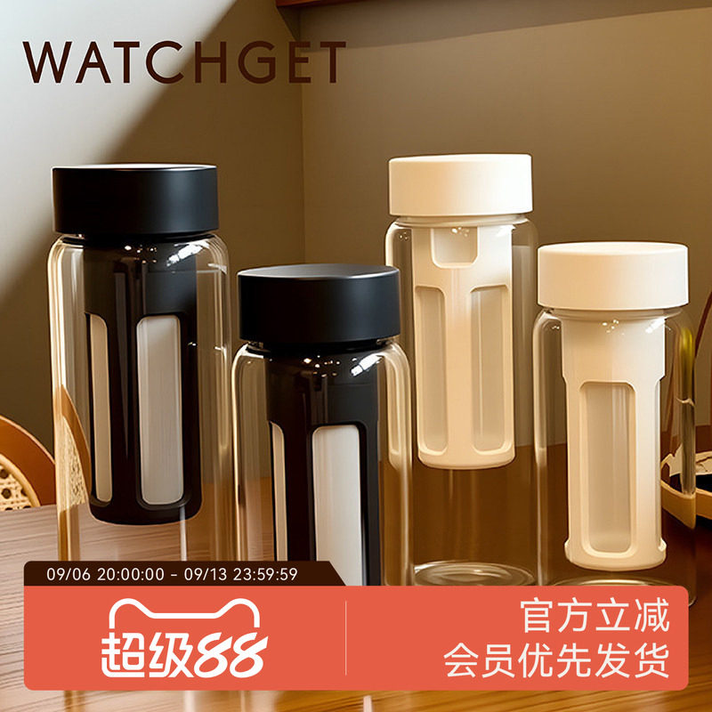 WATCHGET咖啡冷萃泡壶玻璃杯图片