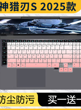适用雷神猎刃S 2025【RTX5060】16英寸游戏笔记本电脑ID6键盘贴膜