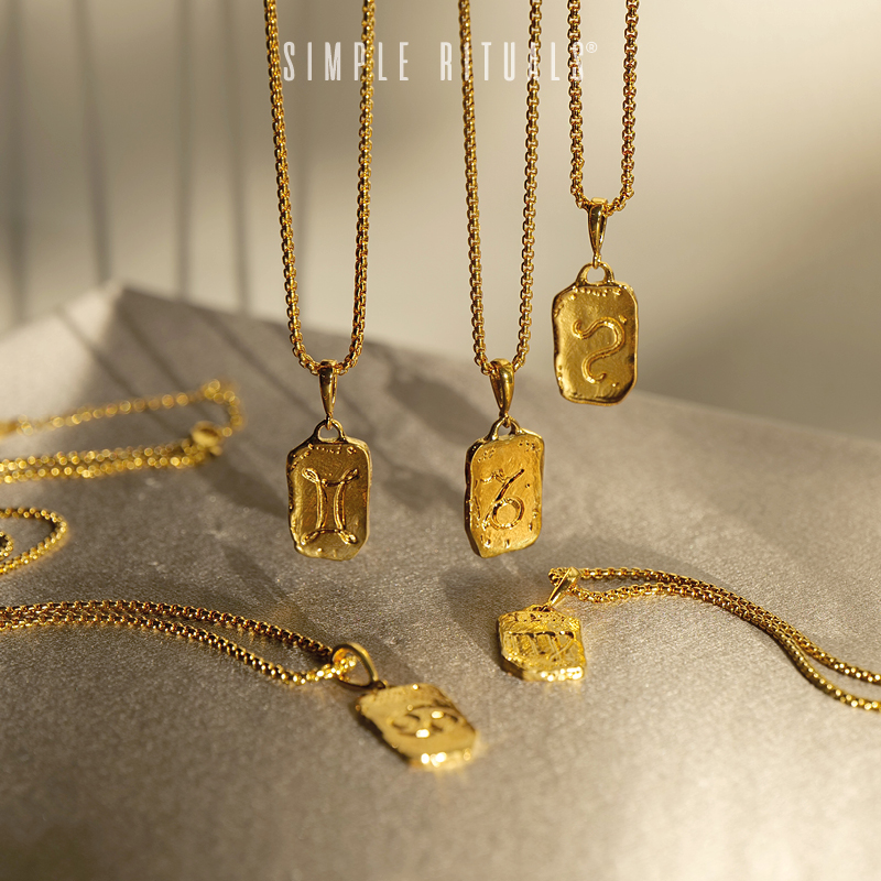 【新年礼物】12星座项链毛衣链